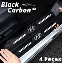 Carregar imagem no visualizador da galeria, Soleira Adesiva de Fibra de Carbono para carros