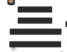 Carregar imagem no visualizador da galeria, Soleira Adesiva de Fibra de Carbono para carros