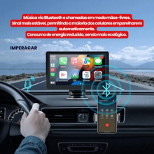 Carregar imagem no visualizador da galeria, Tela Multimídia com CarPlay - SmartPlay 7" + Câmera de Ré GRÁTIS - Boostcar | Ultimas Unidades