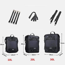 Carregar imagem no visualizador da galeria, Bolsa Traseira AdventurePro Impermeável para Motocicleta - 10L/20L/30L