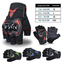 Carregar imagem no visualizador da galeria, BreezeGuard - Luvas de Verão Meio Dedo para Motociclistas
