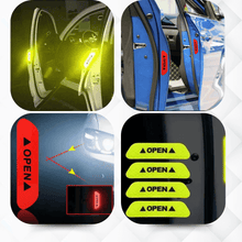 Carregar imagem no visualizador da galeria, Adesivos Refletivos Noturnos 4 Unidades - Acellerando
