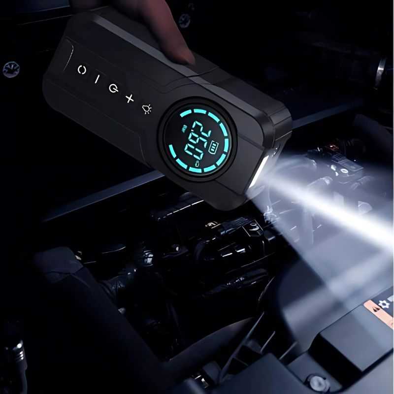 TurboPump™ Boostcar – Salve sua viagem com o Auxiliar de Partida 4 em 1 + BRINDE EXCLUSIVO |  10%OFF no PIX!