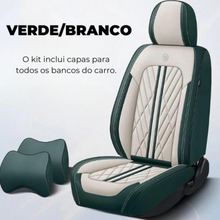 Carregar imagem no visualizador da galeria, Kit Completo Capas de Banco Automotivas  Premium + BRINDE EXCLUSIVO
