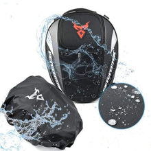 Carregar imagem no visualizador da galeria, Mochila Impermeável para Banco Traseiro de Motocicleta + Bolsa Tática de Perna Grátis
