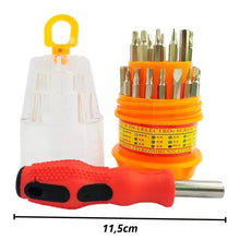 Carregar imagem no visualizador da galeria, Jogo de chaves 31 em 1 precisão pontas de chaves diversas multiuso
