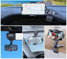 Carregar imagem no visualizador da galeria, Porta Celular Rotativo para Carros e Mesas com Suporte Ajustável -
